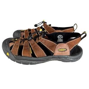KEEN Newport H2 sandals sz 11 mens brown durable water hiking gorpcore outdoors